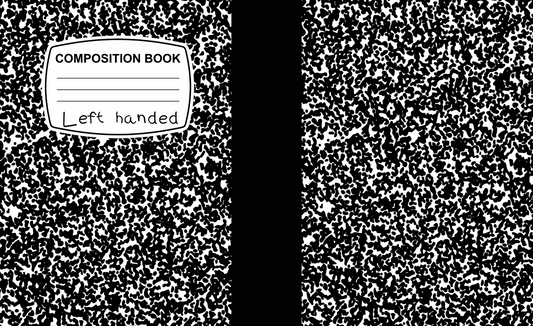 Left Handed Five-Subject Composition Book
