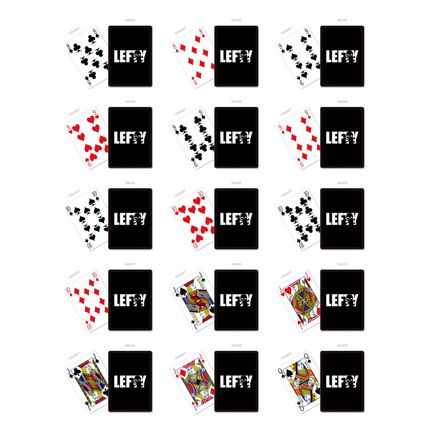 Left Handed Playing Cards