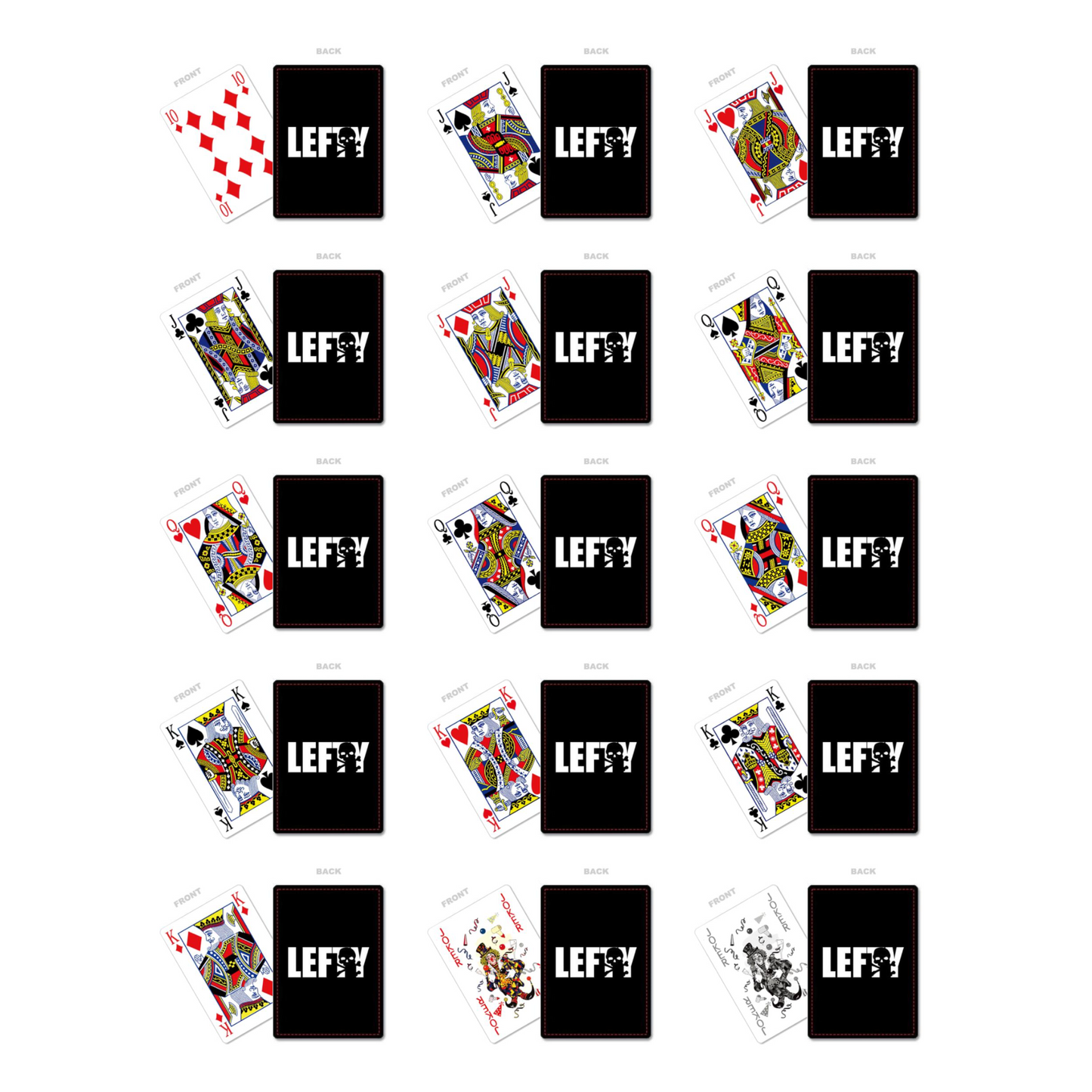 Left Handed Playing Cards