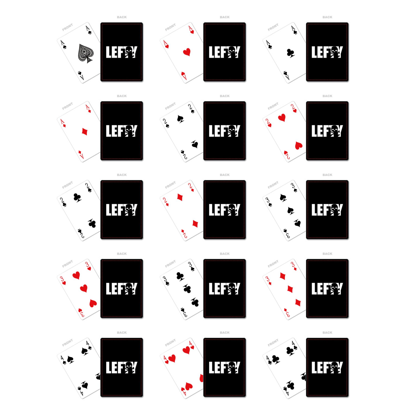 Left Handed Playing Cards